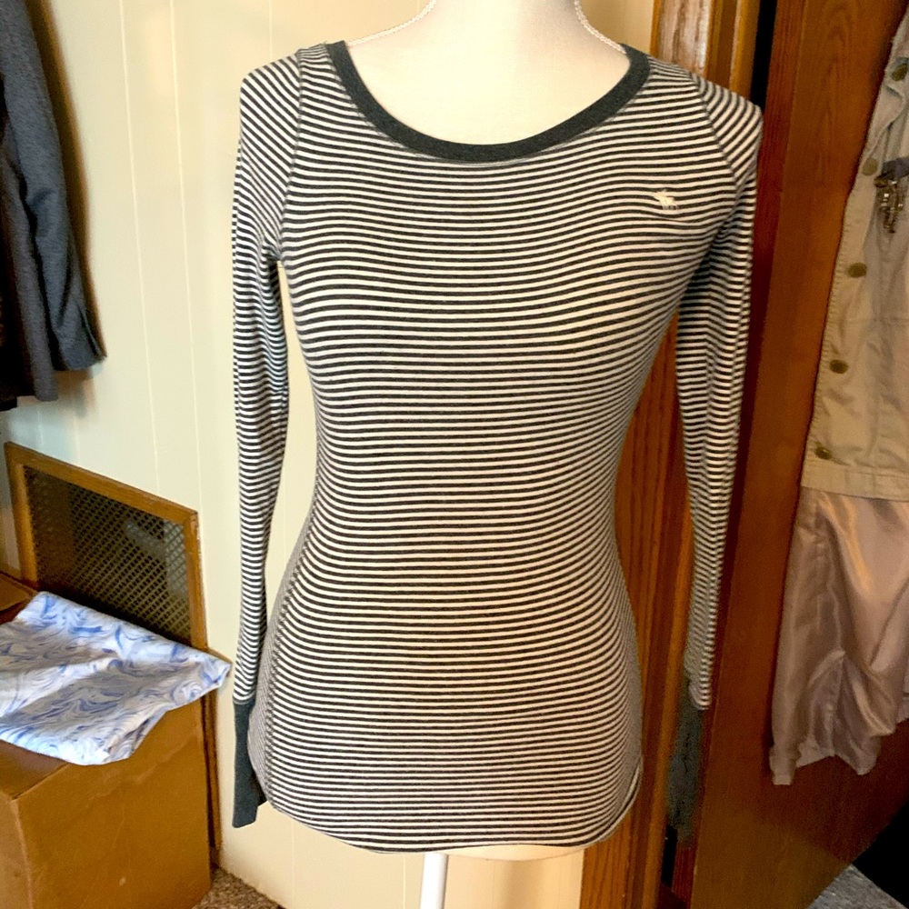 Long sleeve T  Abercrombie  striped